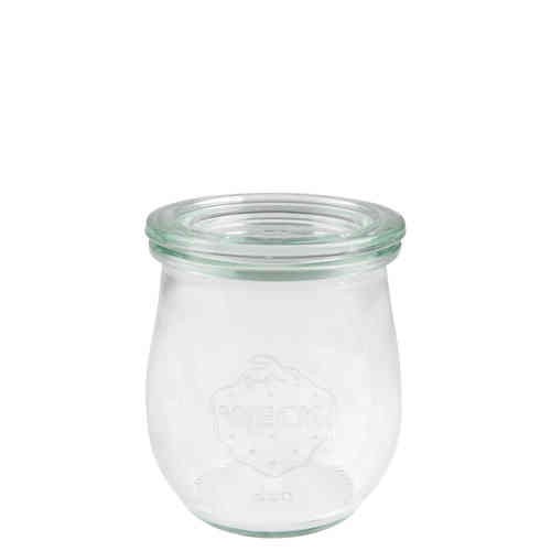 Weck Glas Mini Tulpe 220 mm inkl. Glasdeckel 12 St/Pack Preis pro Pack