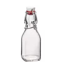 Flasche mit Bügelverschluss 0,125 l Glas Swing
