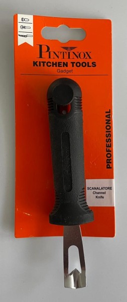 Dekoriermesser 15 cm mit schwarzem ABS Kunststoffgriff