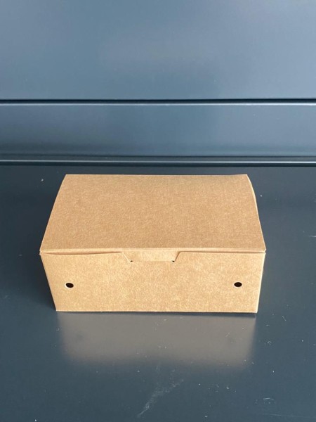 Fingerfoodbox Gr. S braun 11,6 x 7,3 x 4,5 cm 50 St / Pack