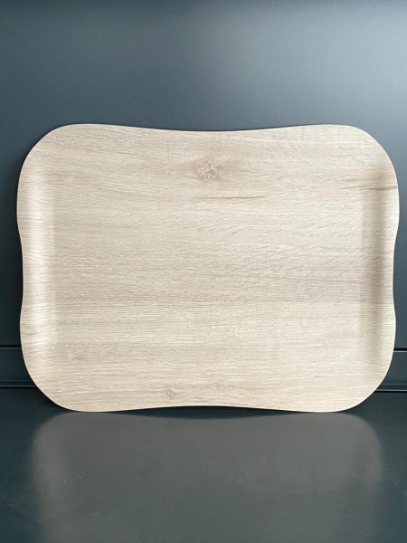 Tablett 43 x 33 cm oak DURA Polyester
