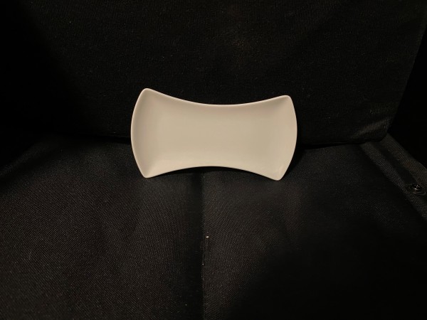 Platte klein 16 cm weiß Porzellan
