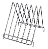 Schneidbretthalter Edelstahl für Bretter bis 50 mm Stärke Schneidbretthalter Edelstahl für Bretter bis 50 mm Stärke