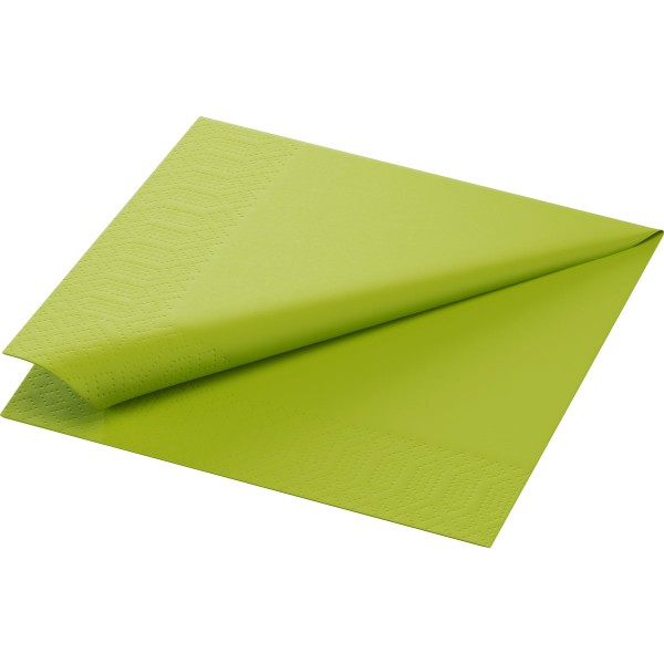 Serviette 24x24cm kiwi 3lg 1/4 Falz 250 St/Pk Pr/pk