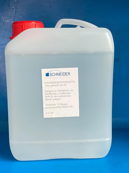 Flächendesinfektion 2,5 l Kanister