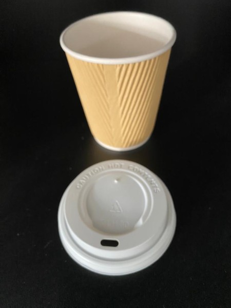 Deckel CPLA weiß zu Ripple Cup 80 mm 1000 St. / Karton Preis / Karton