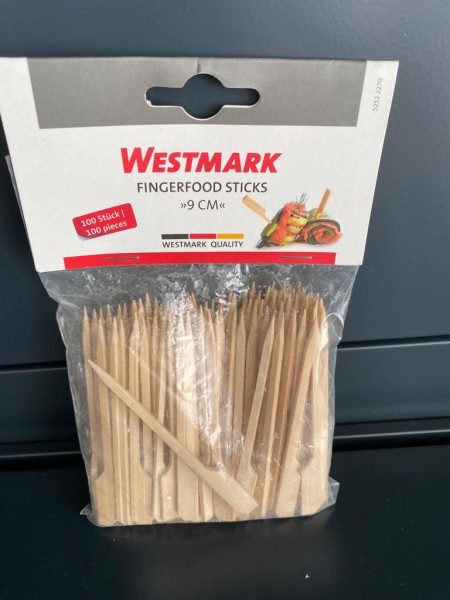 Fingerfood Stick aus Holz 9 cm 100 St. / Pack Preis / Pack